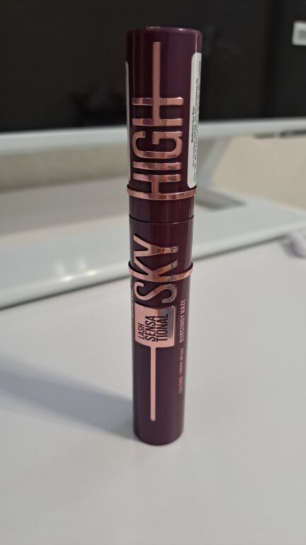 Туш для подовження вій Maybelline New York Lash Sensational Sky High Бургунді