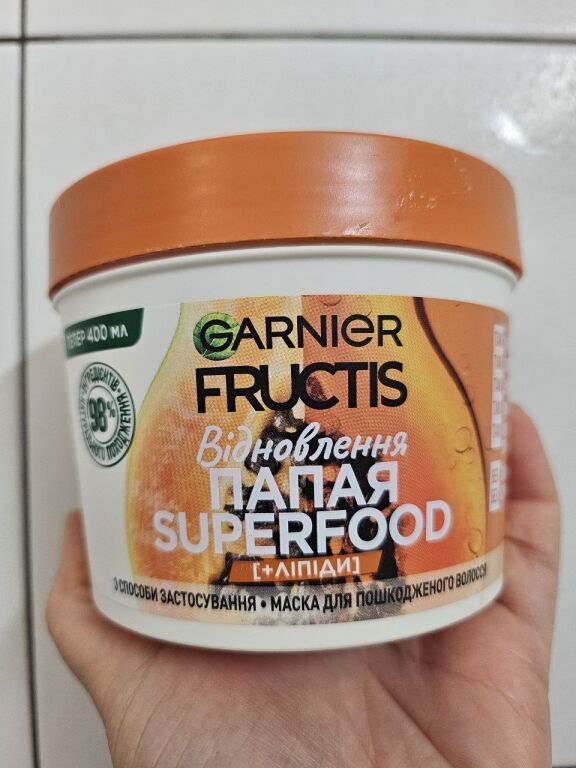 Garnier Fructis Hair Food Mask: