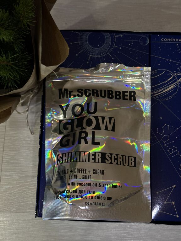 Mr.Scrubber You Glow Girl Shimmer Scrub