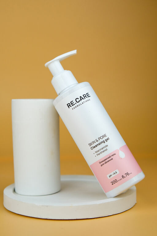 Ніжний гель для проблемної шкіри : Re.Care Skin & Pore Cleansing Gel