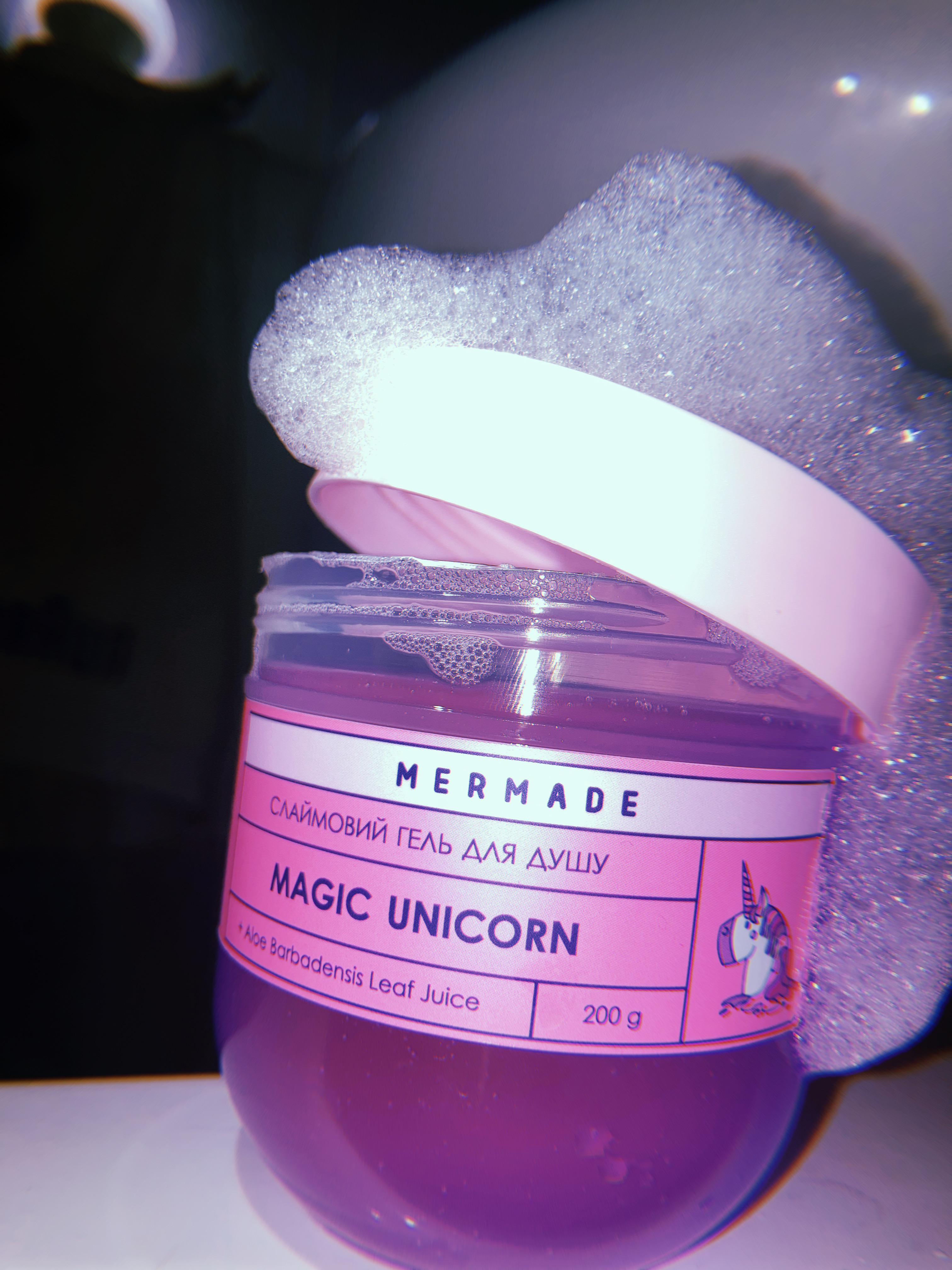 Слаймовий гель для душу Mermade - Magic Unicorn