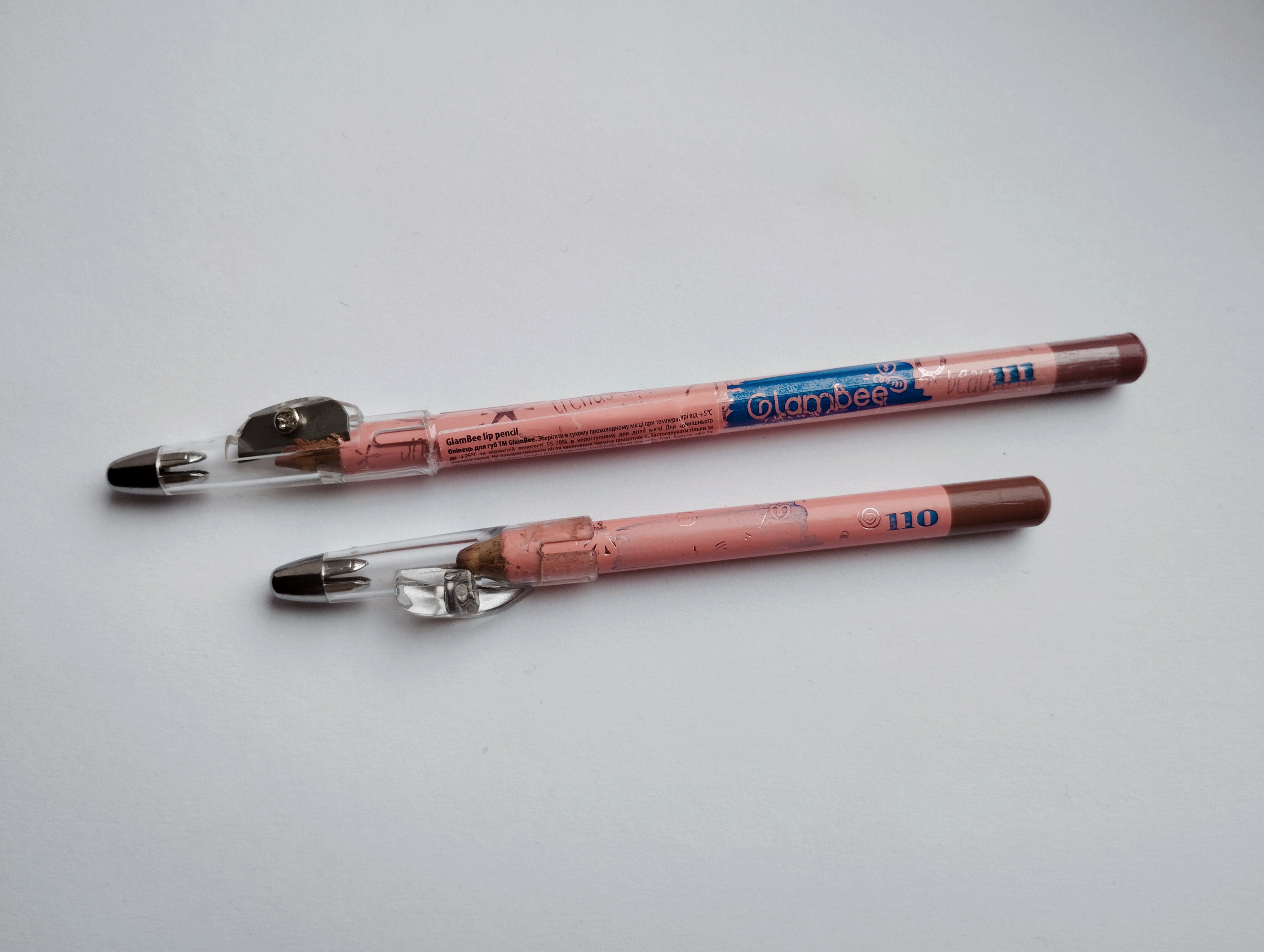 Lip combo з олівцями від Glambee 110+111