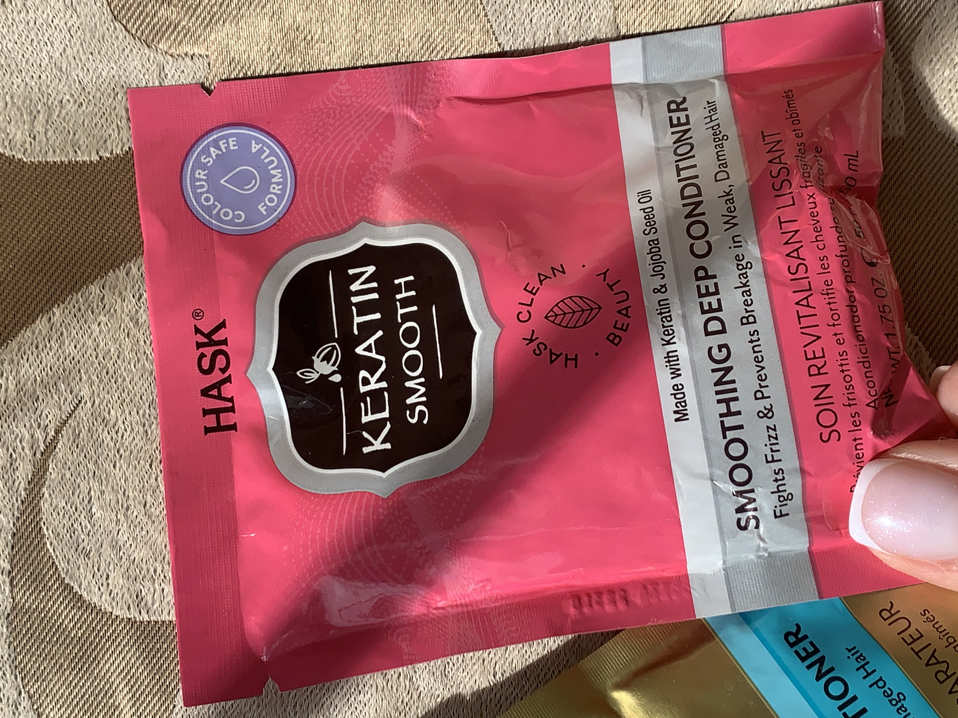 Hask Keratin Protein vs Argan Oil Conditioners