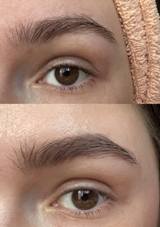 Syoss Brow Tint у темно-коричневому відтінку