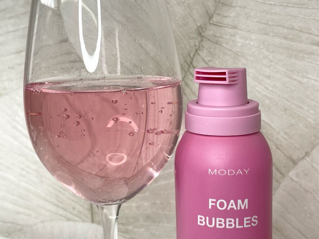 MODAY | Foam Bubbles Pink Champagne