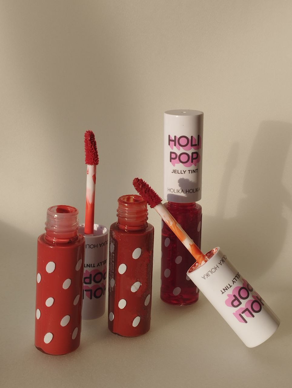 Holika Holika Holi Pop Jelly Tint: мої враження від трьох відтінків