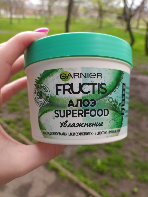 Garnier Fructis Superfood Aлое. Зволоження