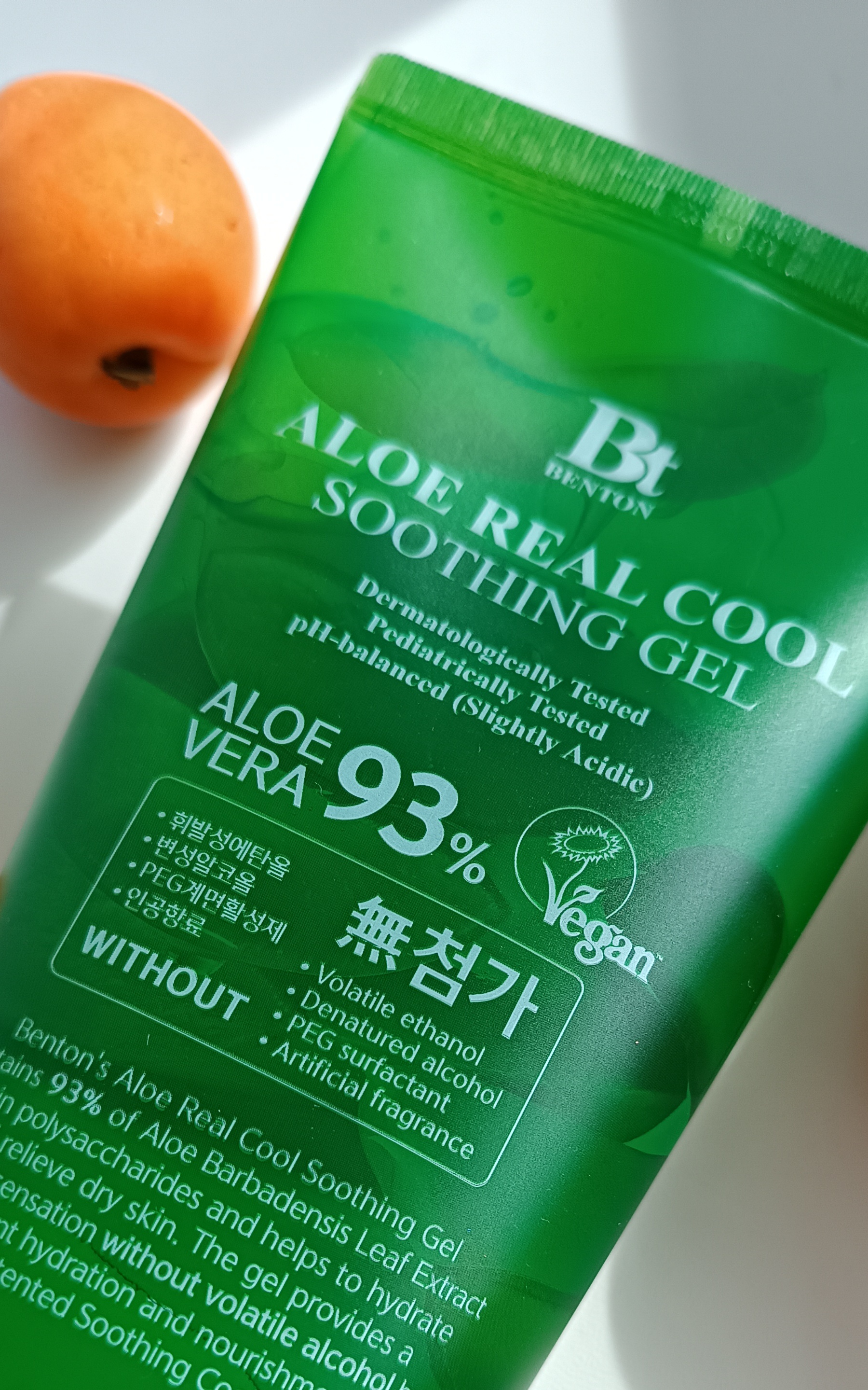 Універсальний заспокійливий гель з алое 93% Benton Aloe Real Cool Soothing Gel