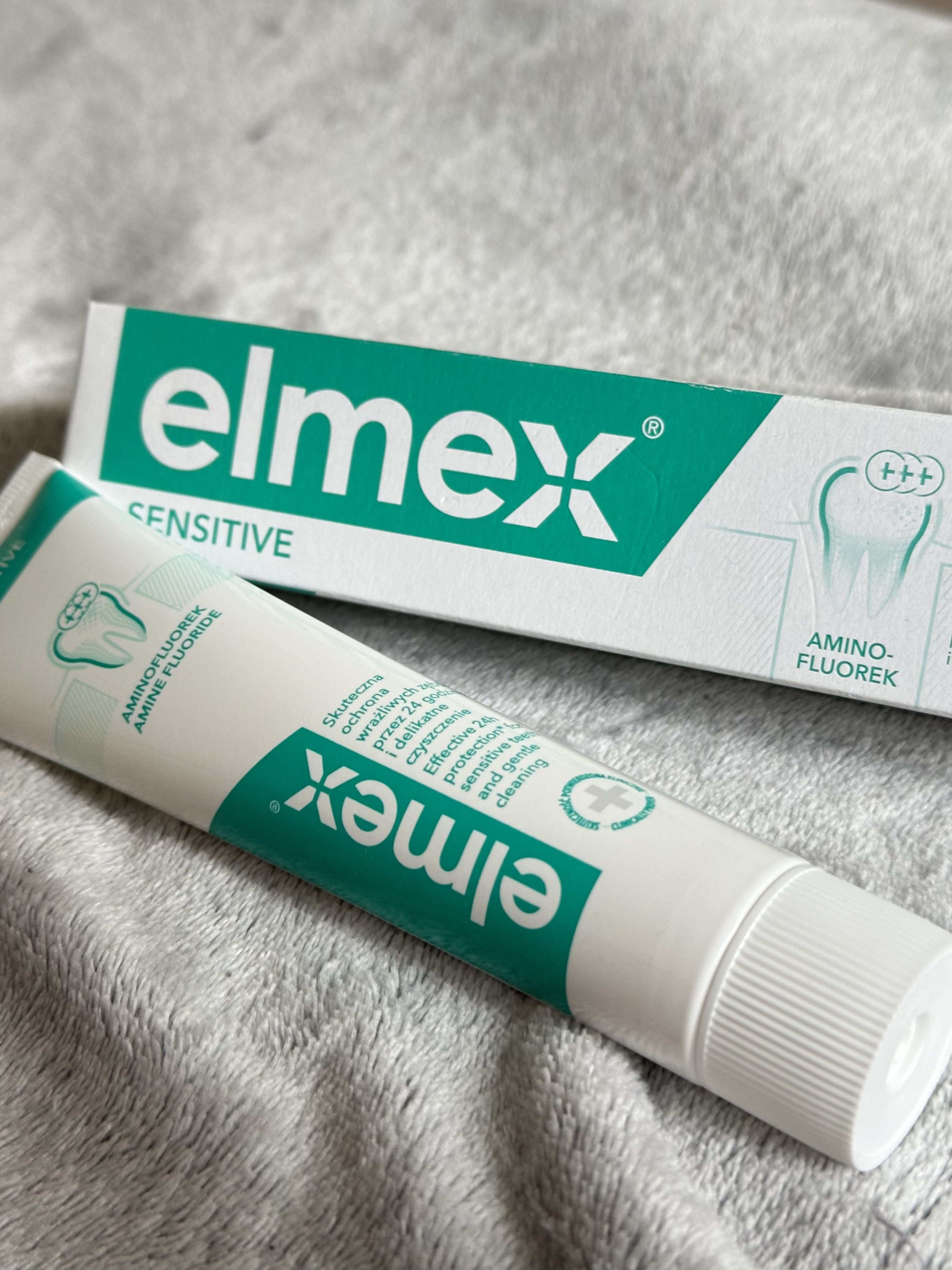 Зубна паста "Elmex" для чутливих зубів з амінофт�оридом