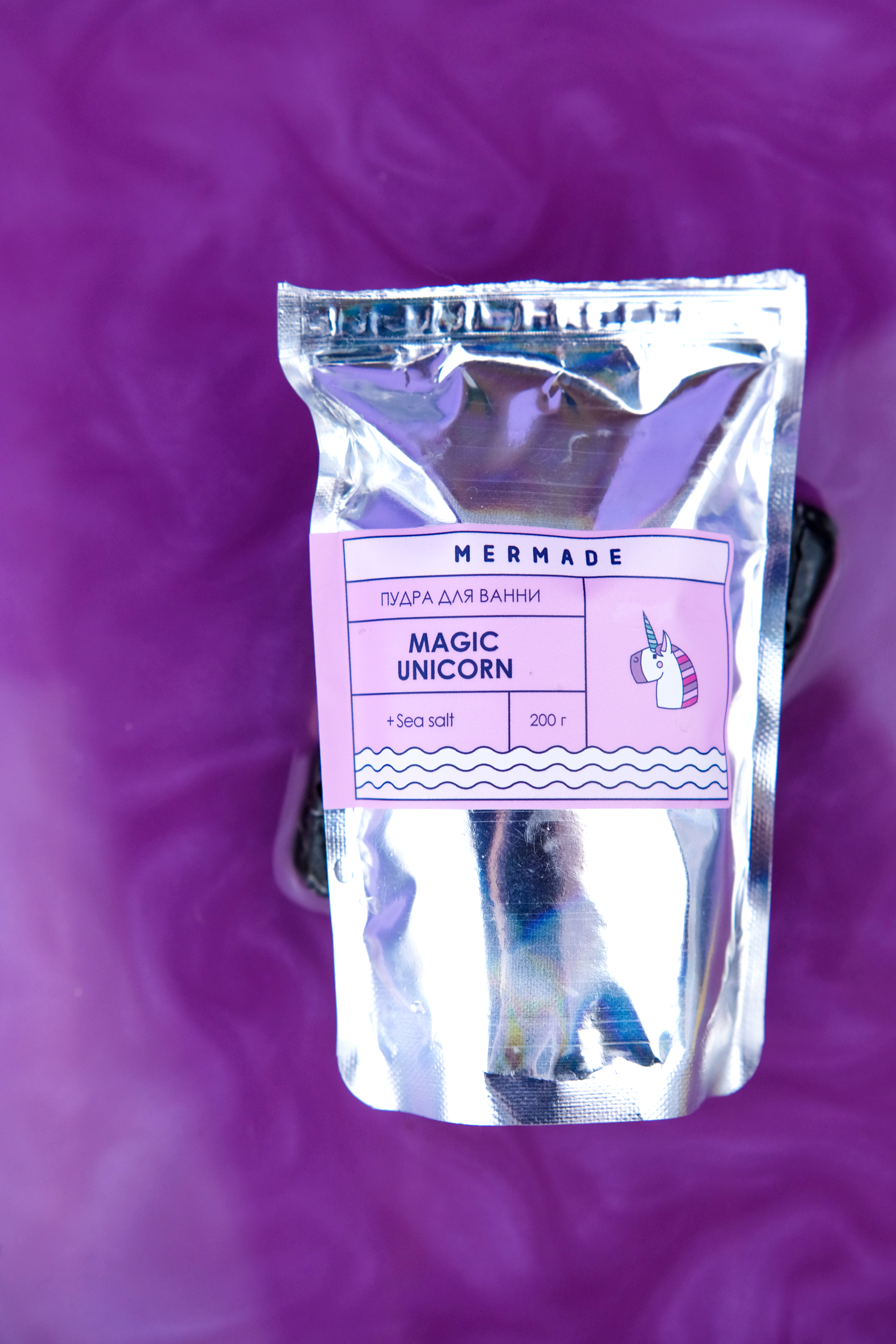 Додай трошки магії у будні дні разом з Пудрою для ванни Mermade Magic Unicorn