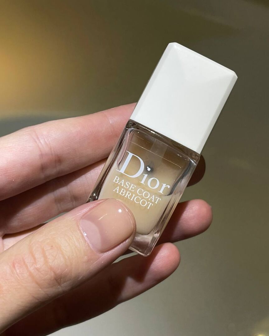 Dior base coat abricot