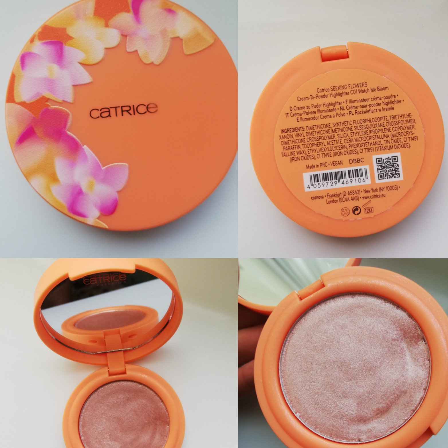 Wet n Wild fotophocus powder, Catrice highlighter