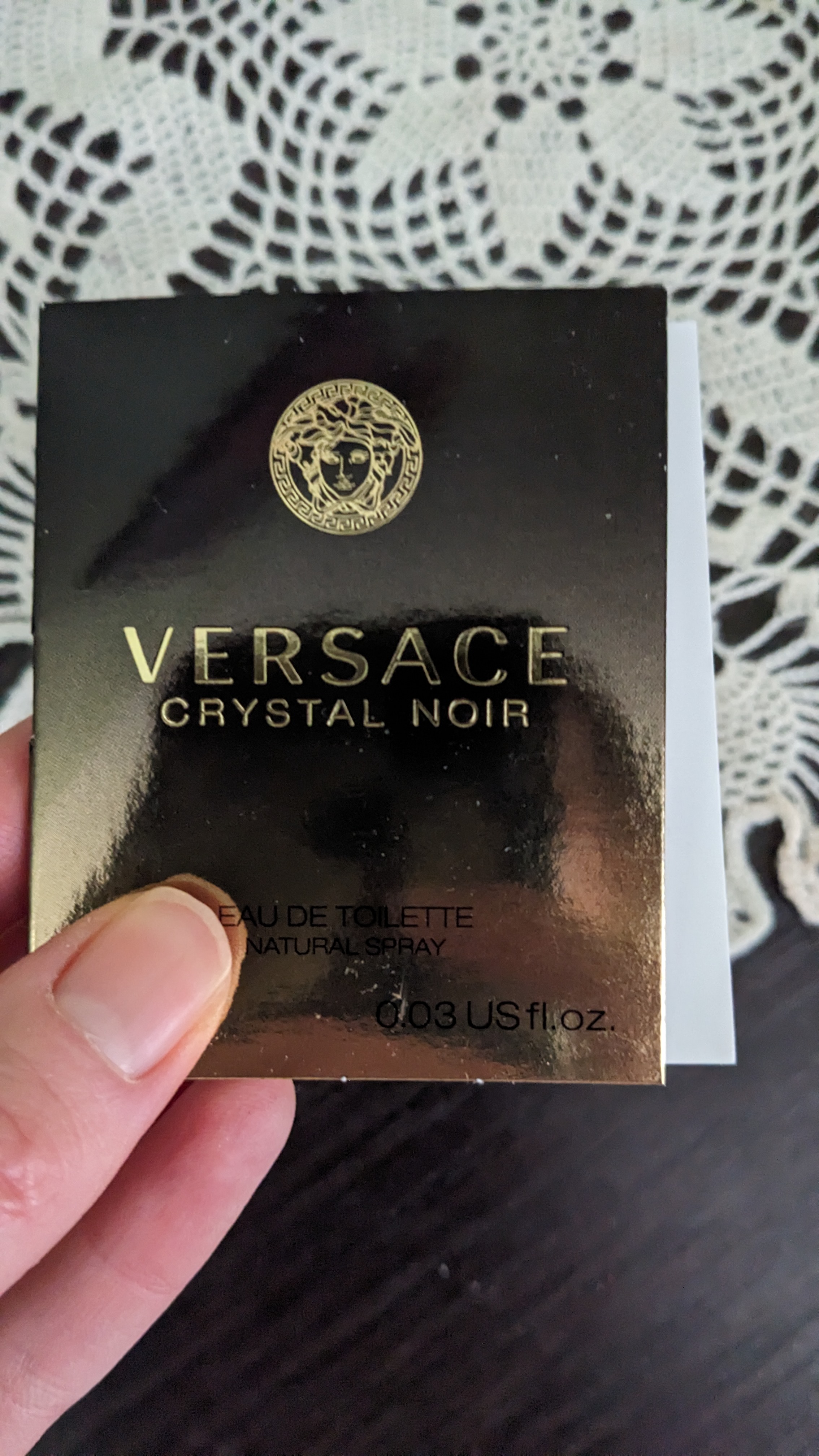VERSACE Crystal noir, мої враження
