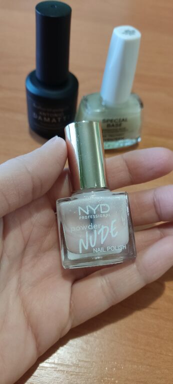 Лак для нігтів NYD professional Powder Nude