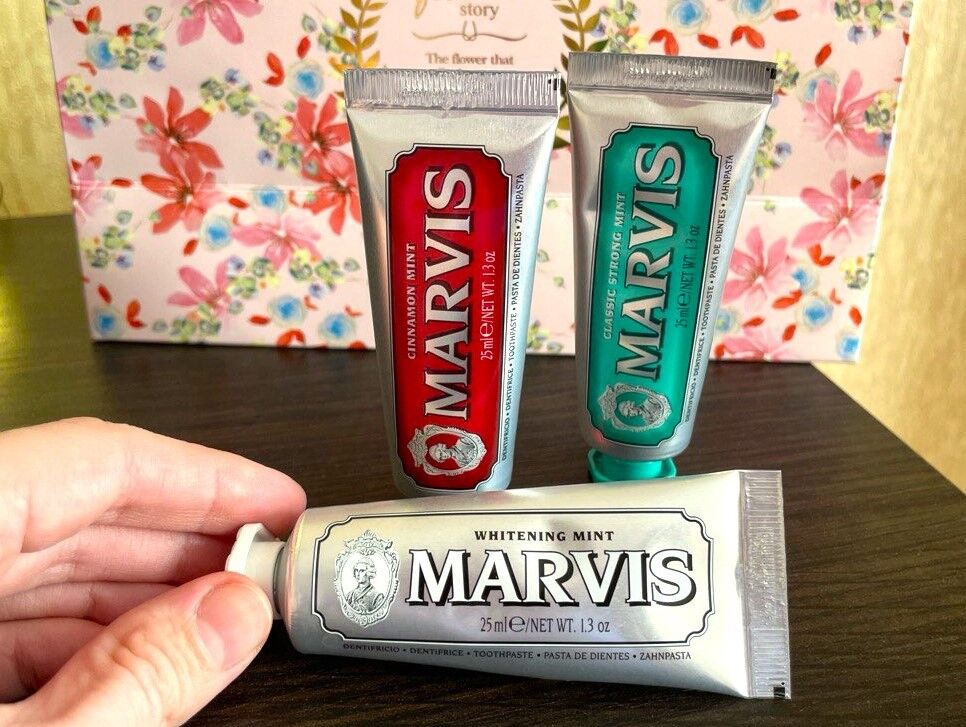 Мікс міні-зубних паст від Marvis