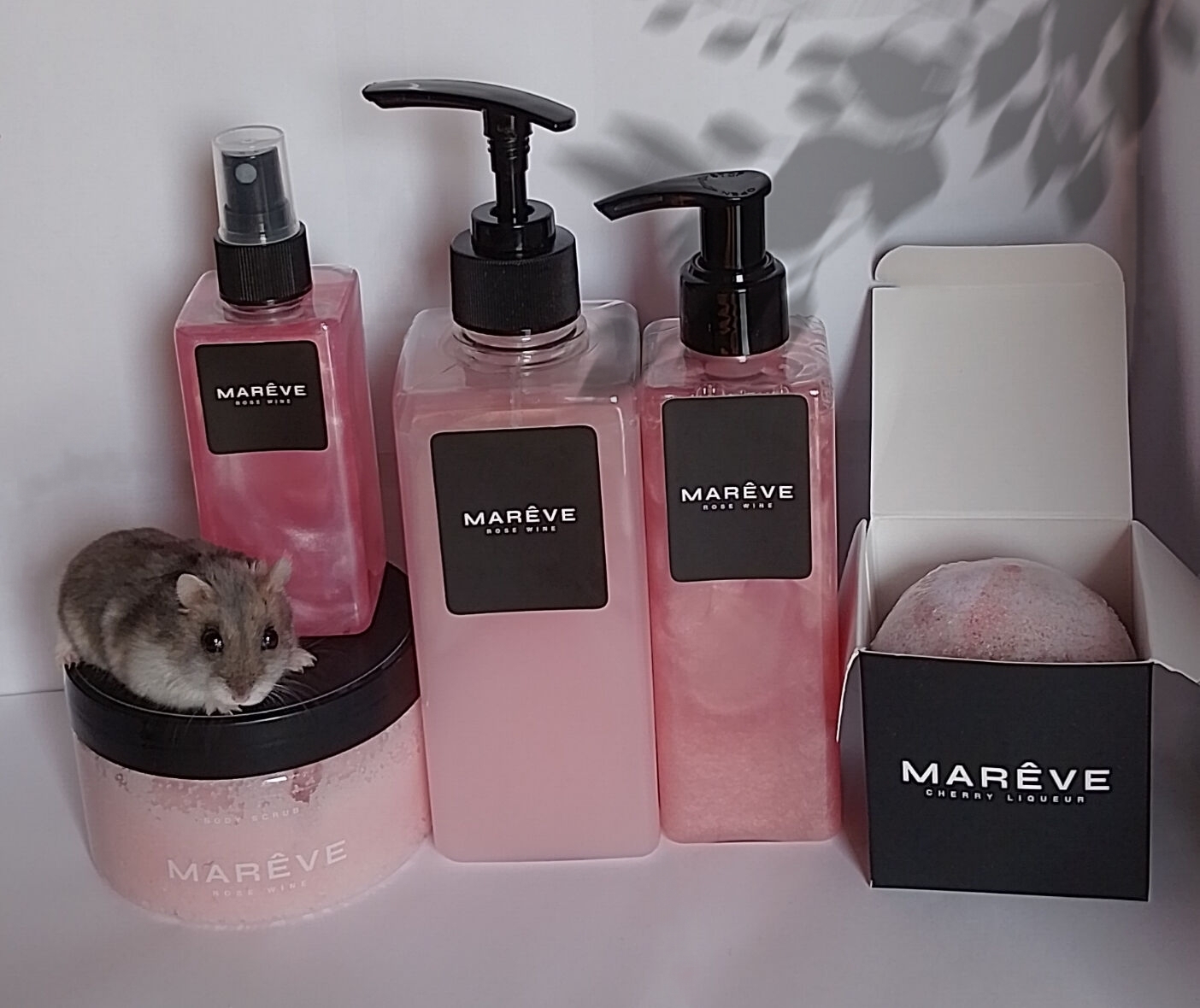 Парфумований боксик Mareve Rose Wine🤤🪷