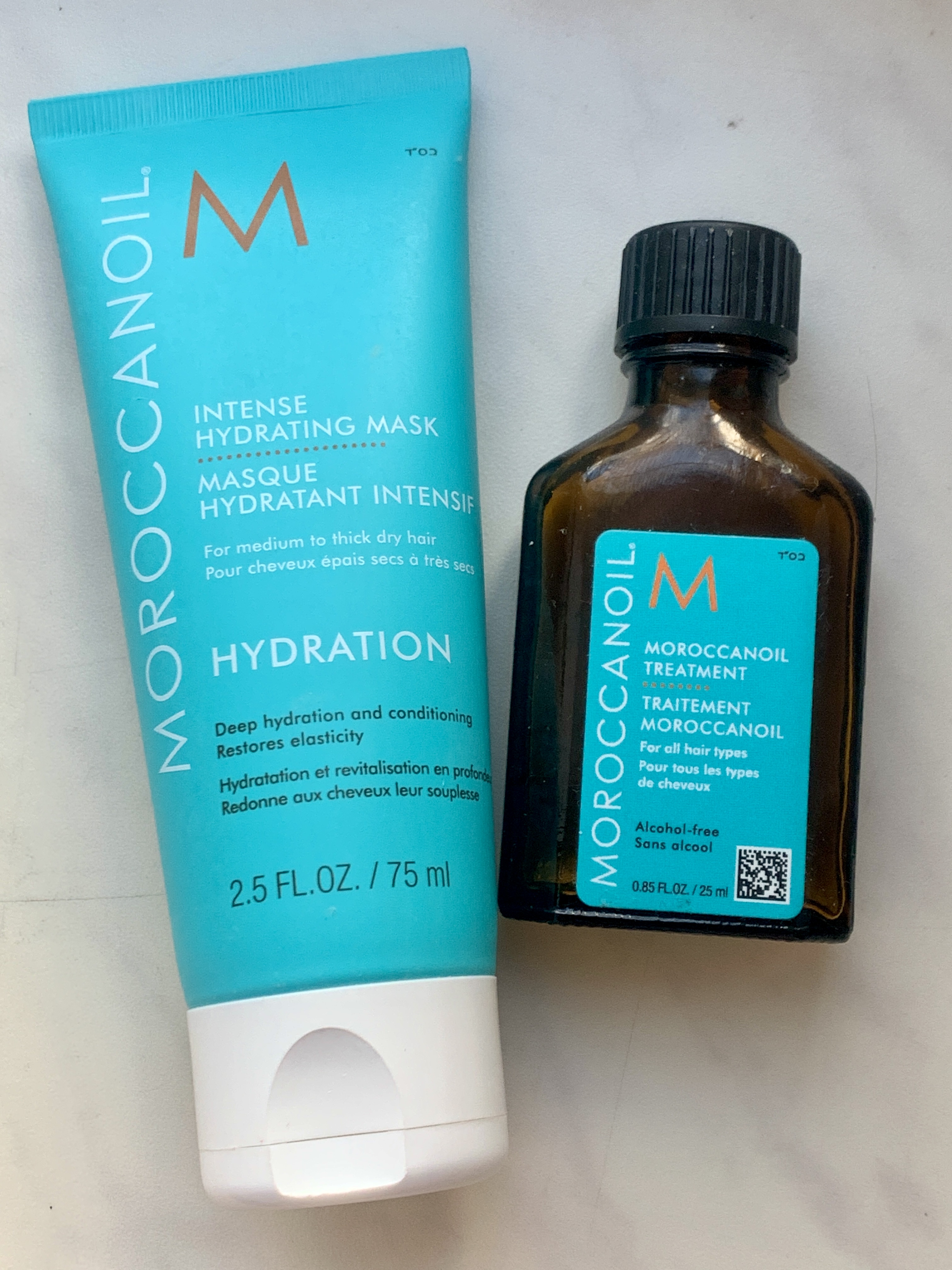 MoroccanOil Oil Treatment For All Hair Types& Moroccanoil Intense Hydrating Mask