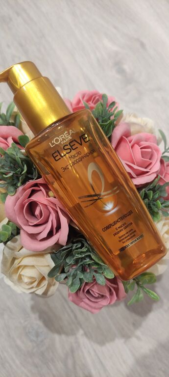 Розкіш 6 Олій Екстраординарна олія універсальна для волосся з квітковими маслами LOreal Elseve Oil