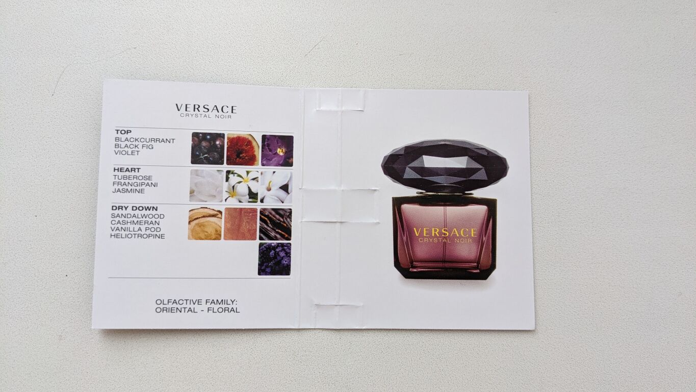 VERSACE Crystal noir, мої враження