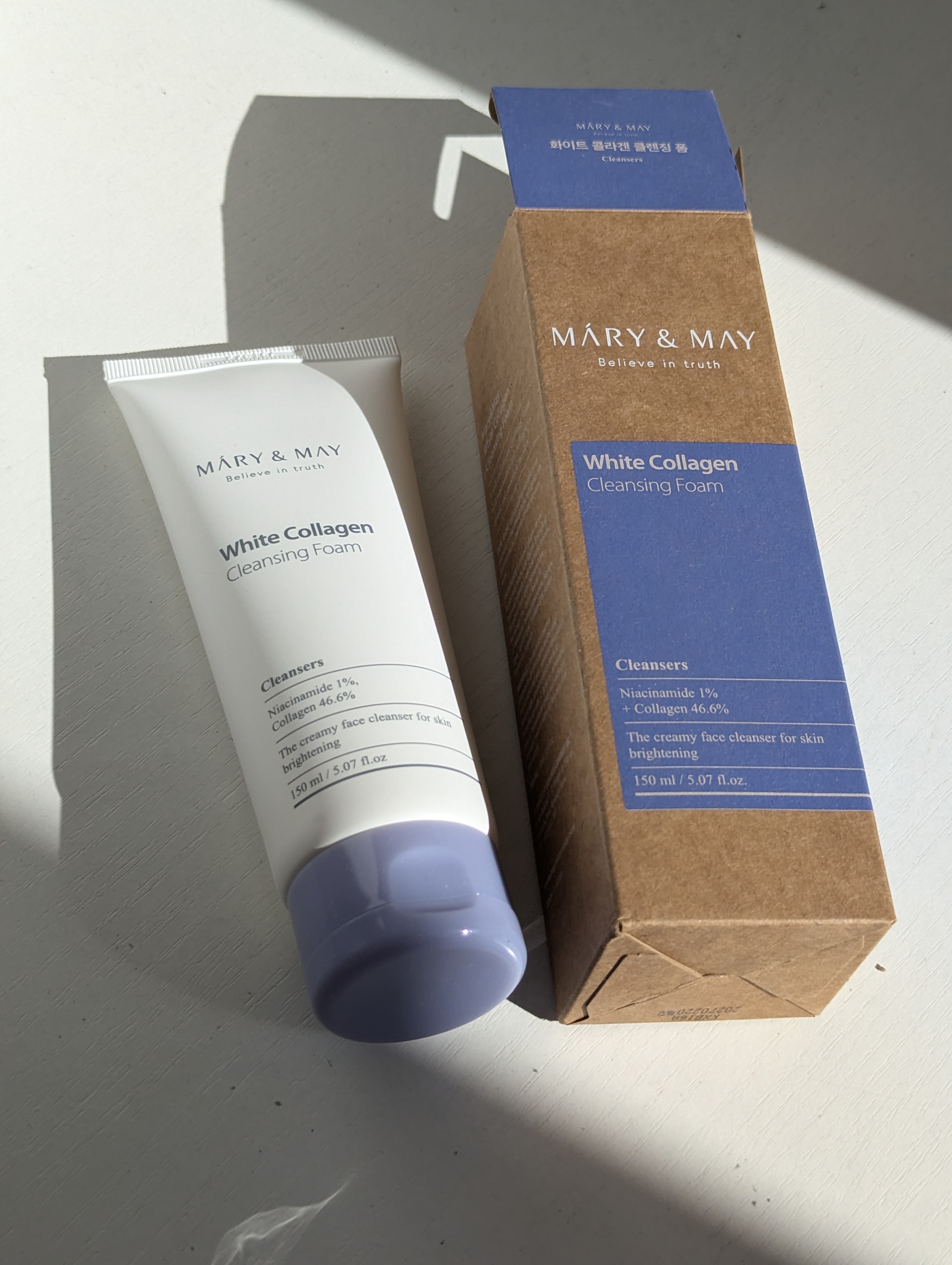 Mary & May White Collagen Cleansing Foam