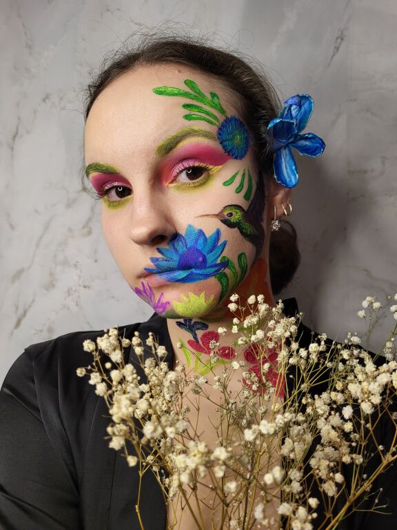 #flowermakeupclub