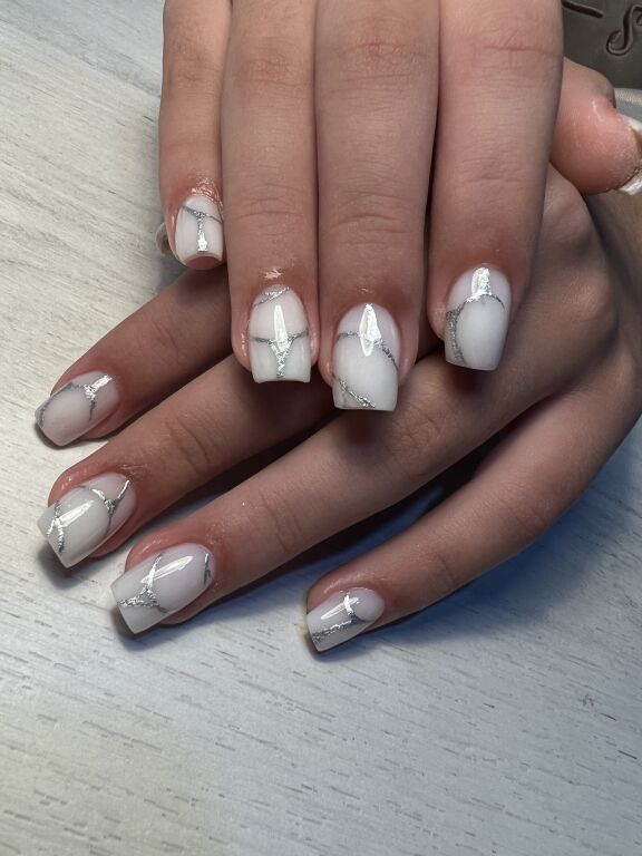 Milk nails 