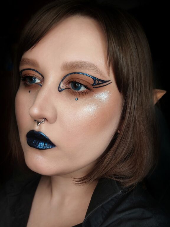 Dark Elf Makeup