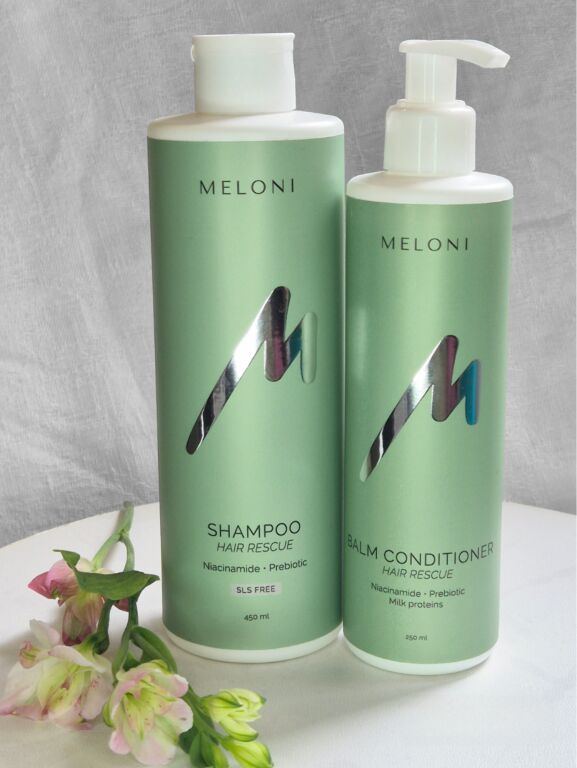 Лінійка для догляду за волоссям Hair Rescue від Meloni