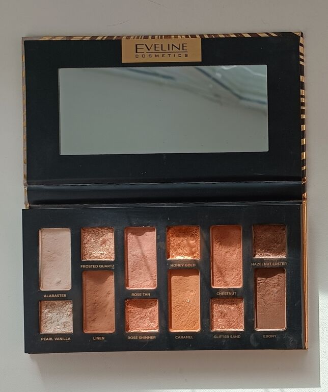 Палетка тіней Eveline Variete Timeless Bronze Edition