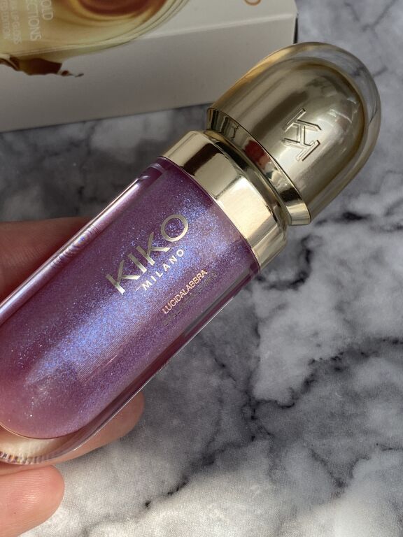 Огляд: Лімітований блиск для губ Kiko Gold Reflections