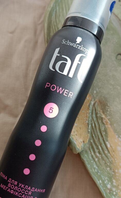 Піна-мус для волосся Taft Cashmere Power 5