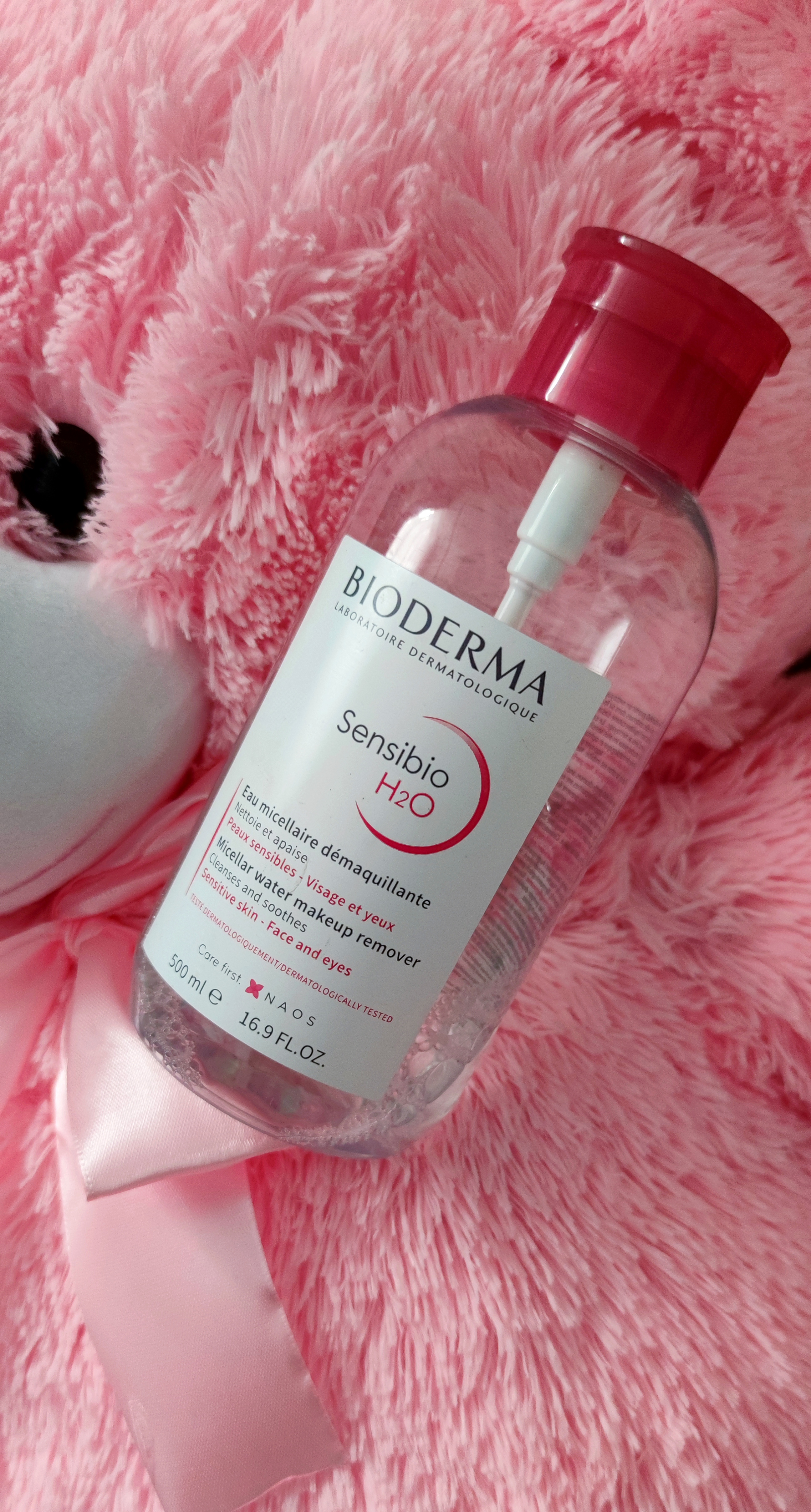 ХІТ на makeup!!! Улюблена міцелярна вода Bioderma Sensibio H2O Micellaire Solution