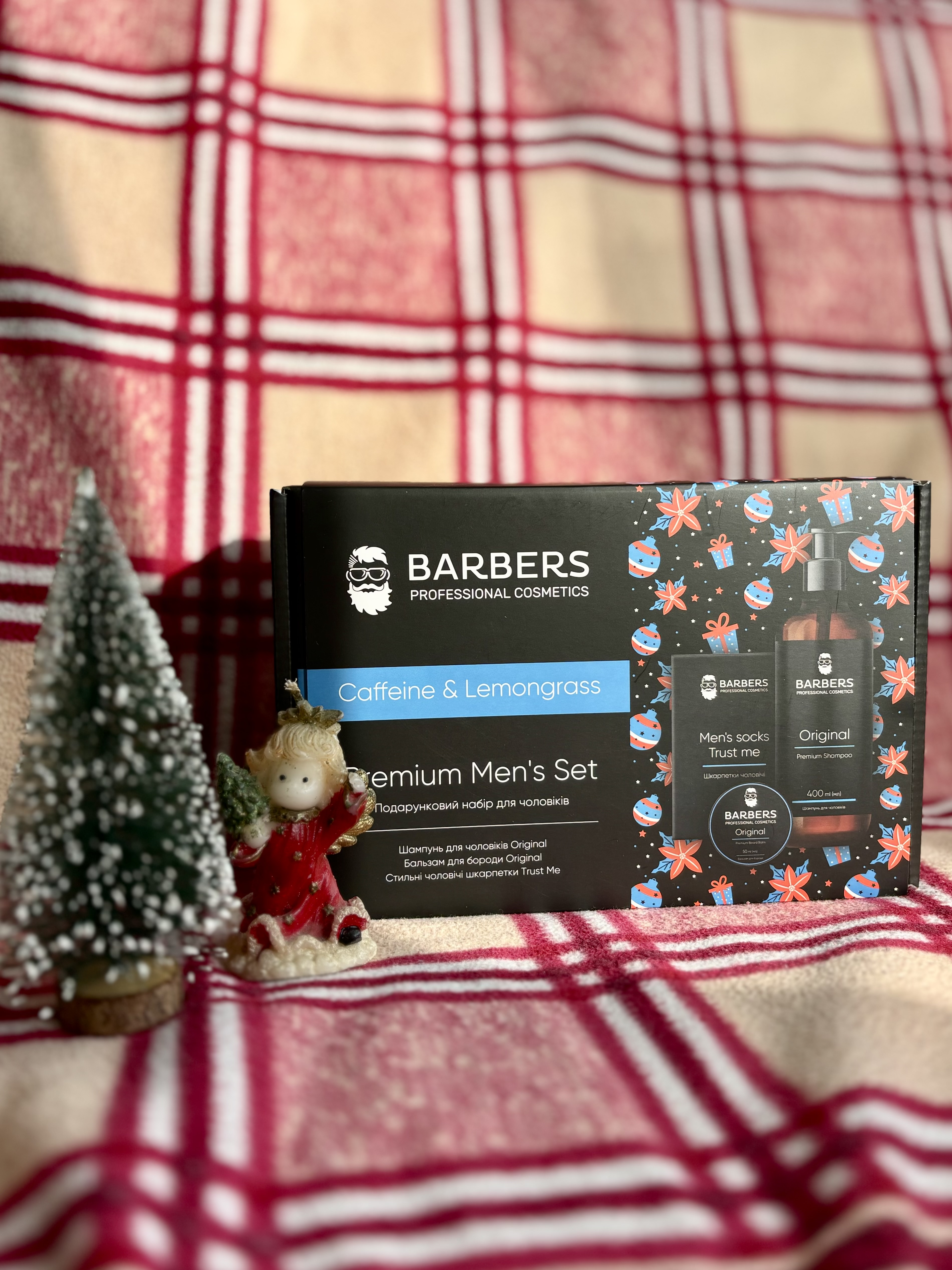 Barbers | Mens Set Caffeine & Lemongrass