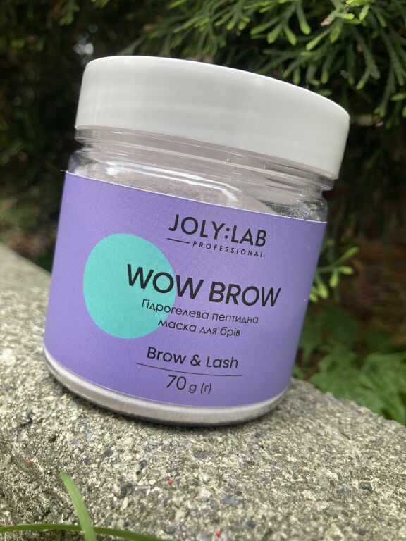 JOLY:LAB - Гідрогелева пептидна маска для брів Wow Brow