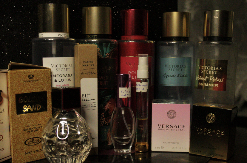 Моя невеличка колекція парфумів та спреїв 🤤💕