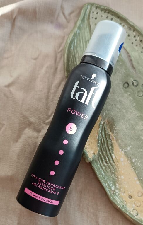 Піна-мус для волосся Taft Cashmere Power 5