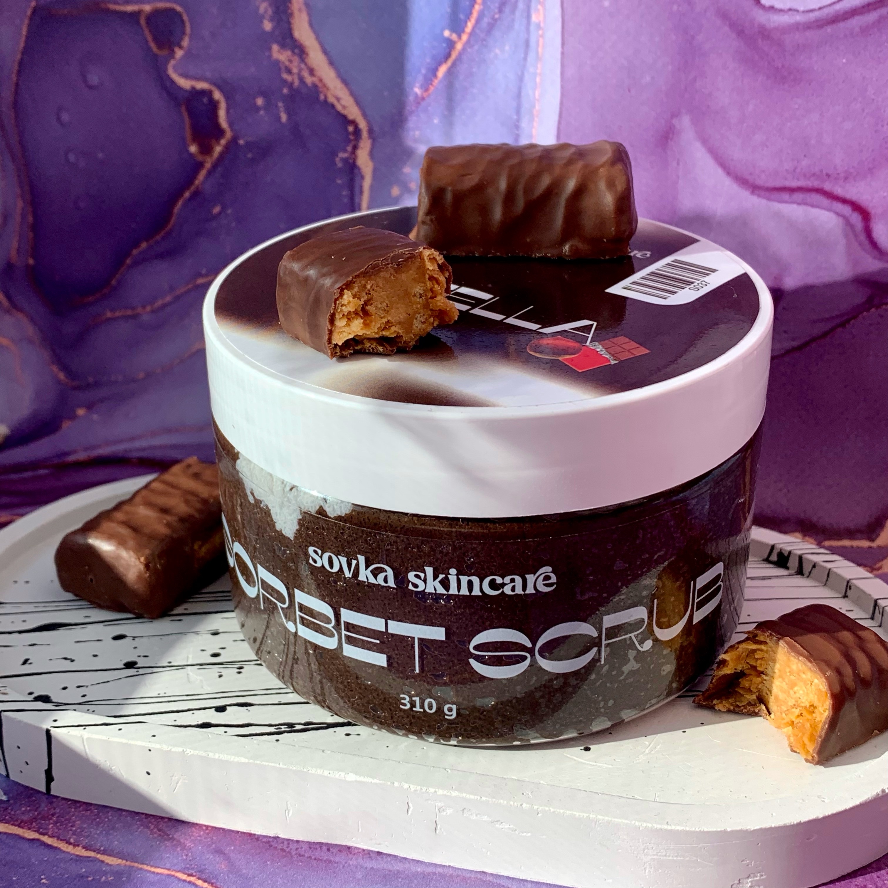 Sovka Skincare | Sorbet Scrub Nutella