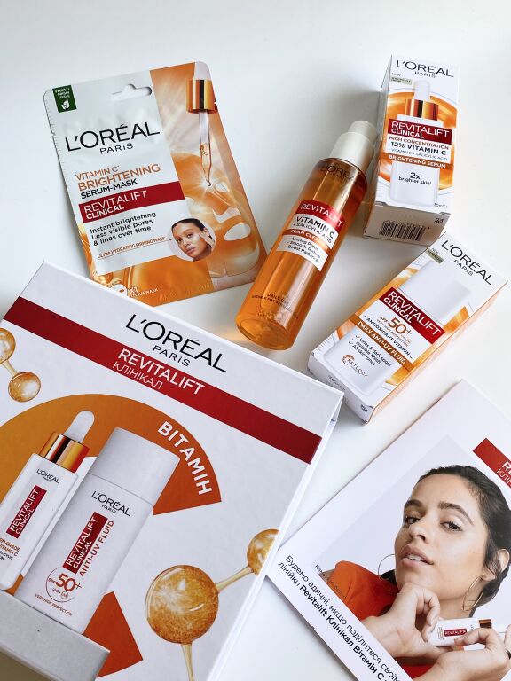 Враження та наслідки від  використання засобів L'Oreal Paris Revitalift Vitamin C.