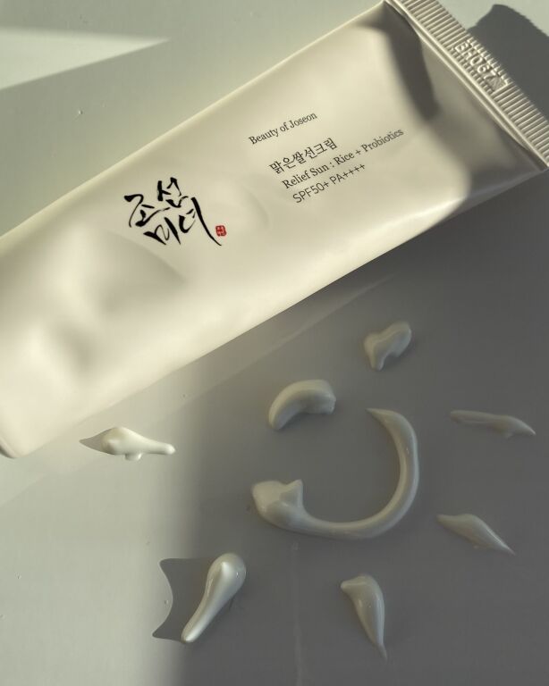 Найбажаніший сонцезахисний крем Beauty of Joseon Relief Sun : Rice + Probiotic SPF50+ PA++++