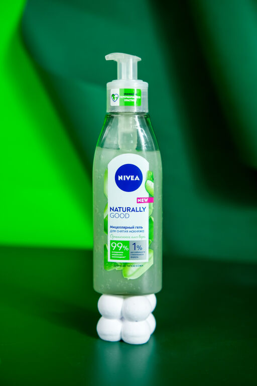 Мій пом�ічник після макіяжу : Nivea Naturally Good Micellar Wash