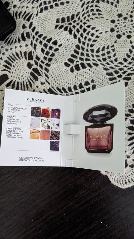 VERSACE Crystal noir, мої враження