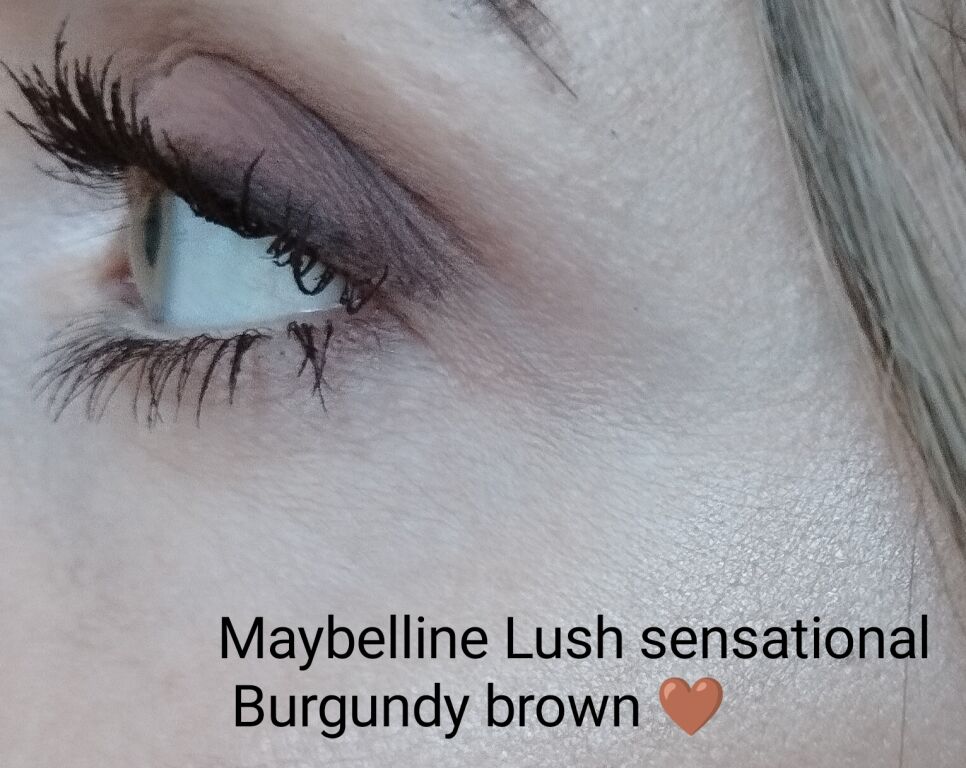 Одна з найкращих �від Maybelline! Обожнюю її! У відтінок Burgundy brown я закохалася!