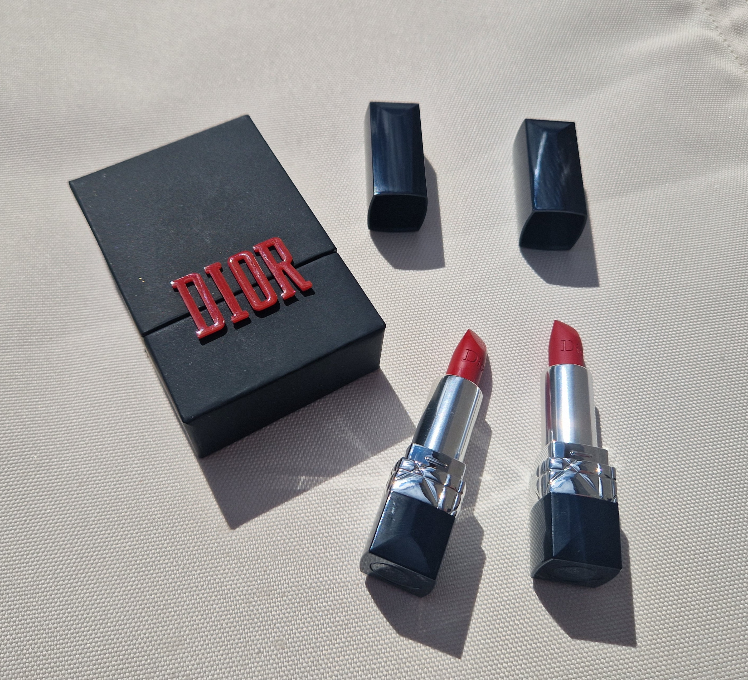 Ідеальні французькі червоні -  мініатюри Rouge Dior 999 Velvet & Satin