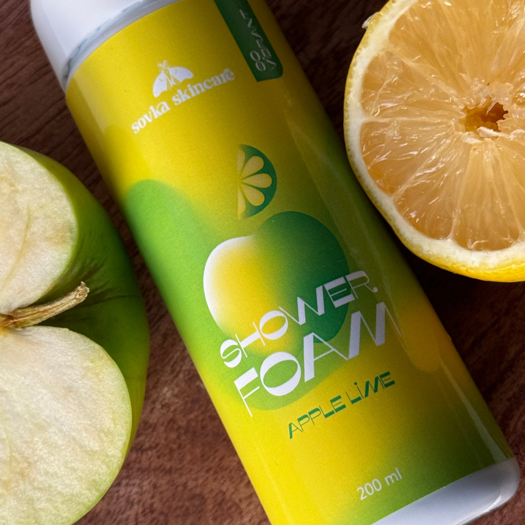 Піна для душу Apple & Lime | Sovka Skincare