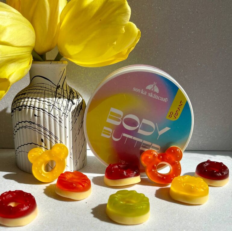 Sovka Skincare Body Butter Fruit Rainbow