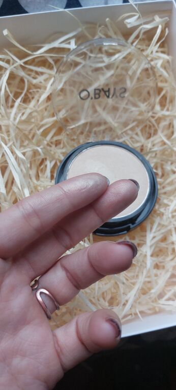 #testinmakeup O’BAYS Luminizer Highlighter Хайлайтер пудровый для лица