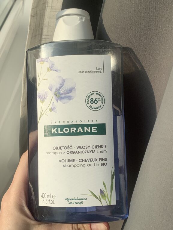 Klorane Volume -Fine Hair with Organic Flax