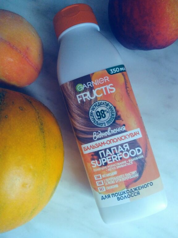 Garnier Fructis �Папайя Superfood бальзам-ополіскувач