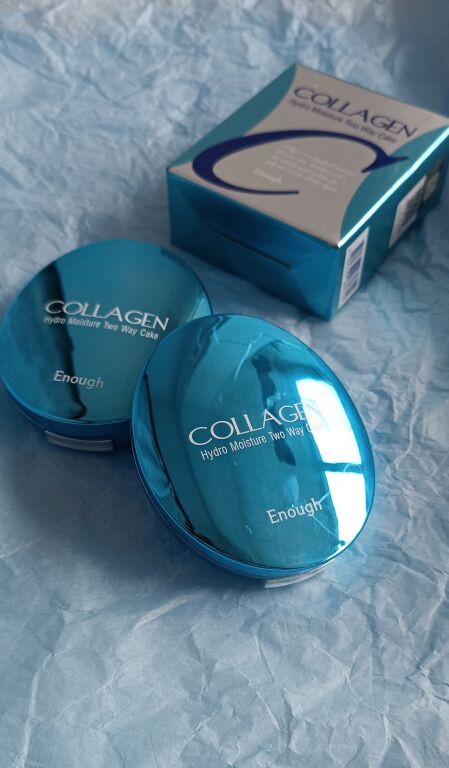 Пудра для обличчя Enough Collagen Hydro Moisture Two Way Cake