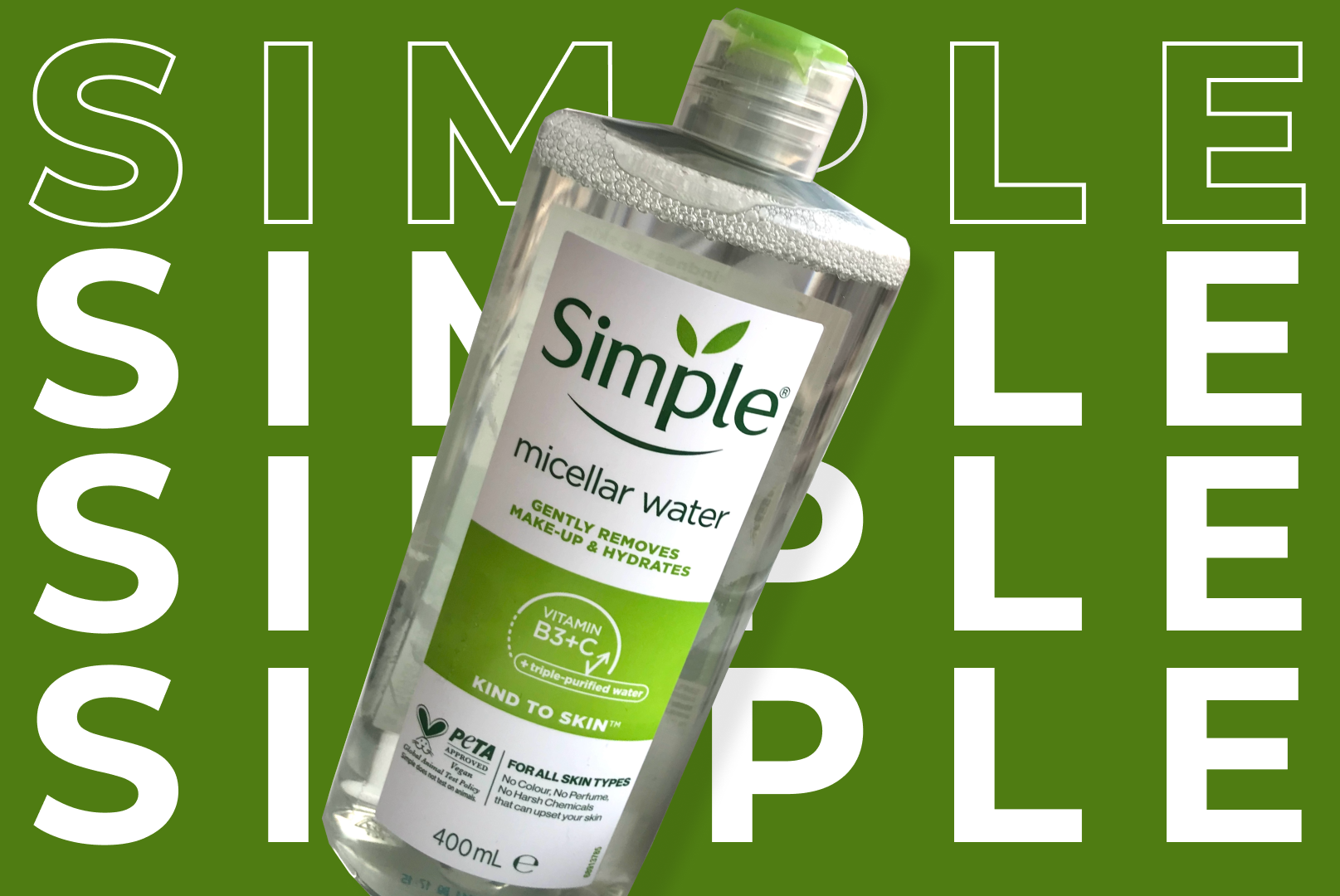 Міцелярна вода Simple Kind to Skin Micellar Water